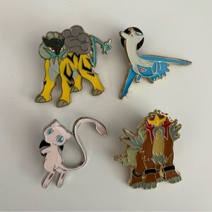 Pokemon pins jewelry Mew Too collectible pins